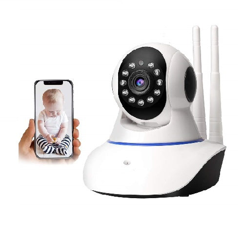 Double antenna wifi camera